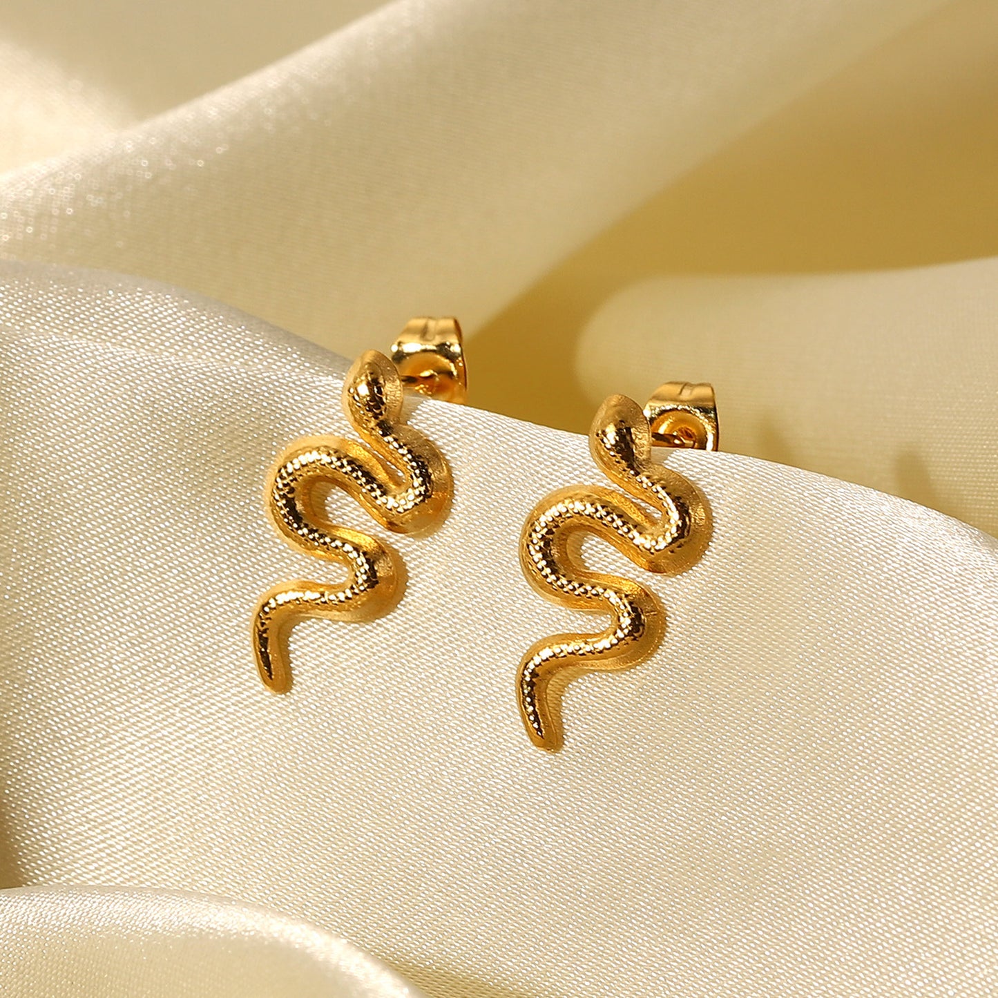 Snake Stud Earrings