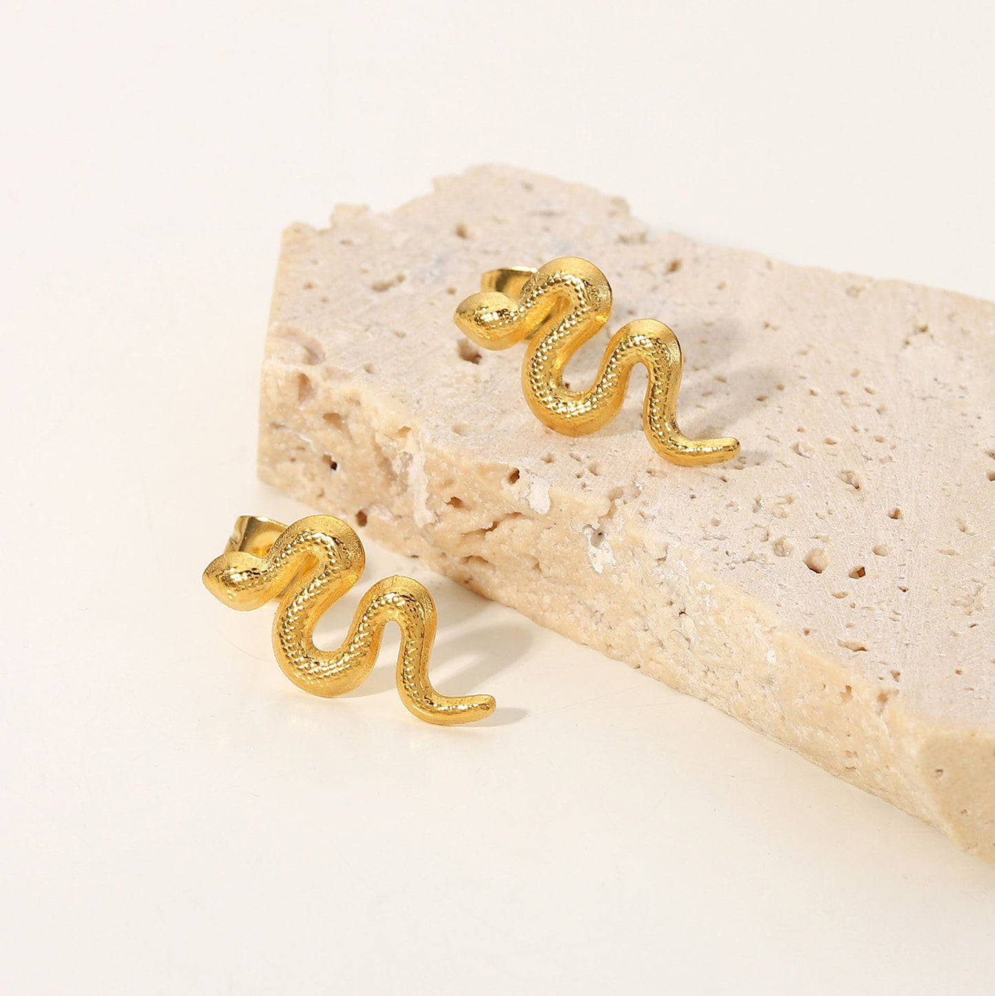 Snake Stud Earrings