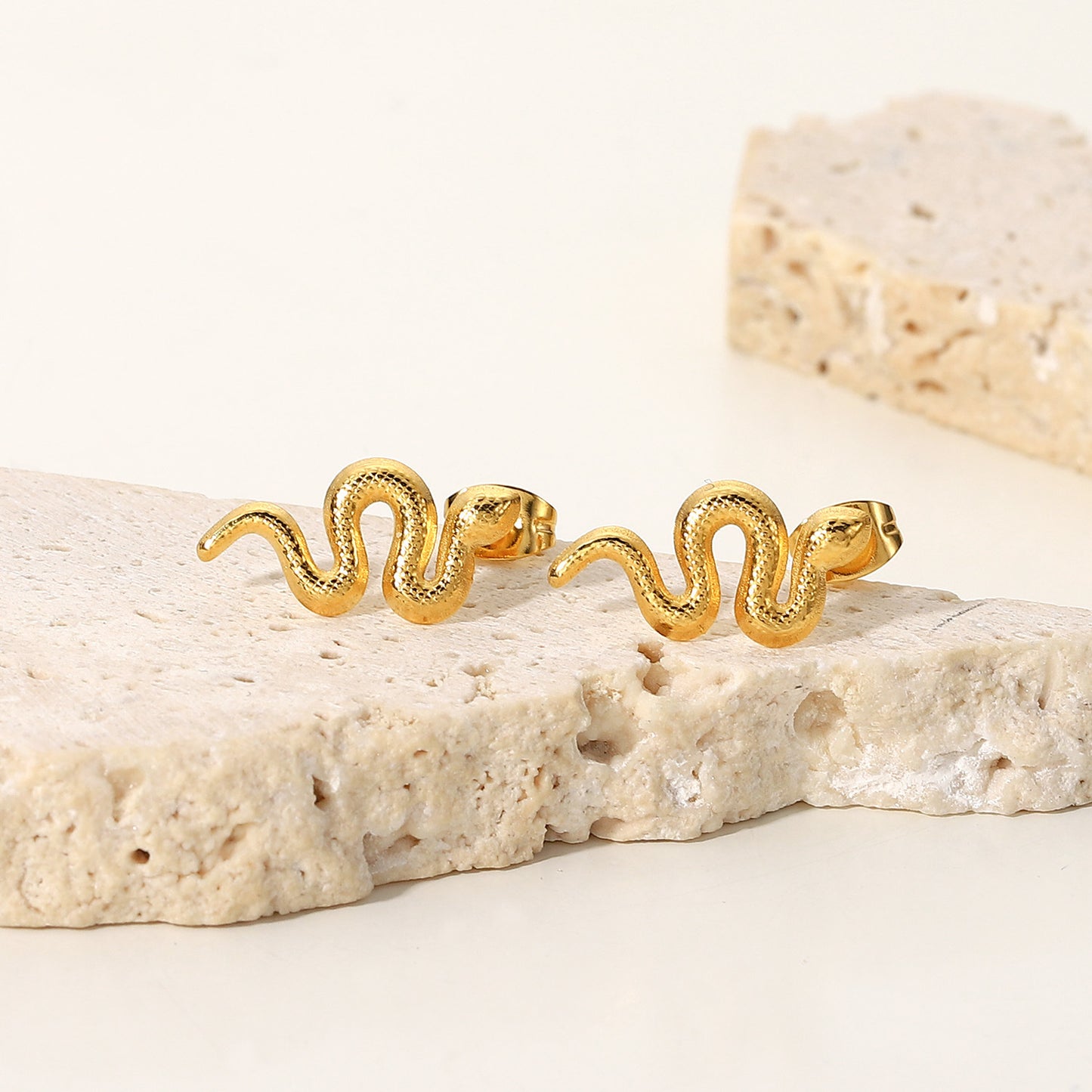 Snake Stud Earrings